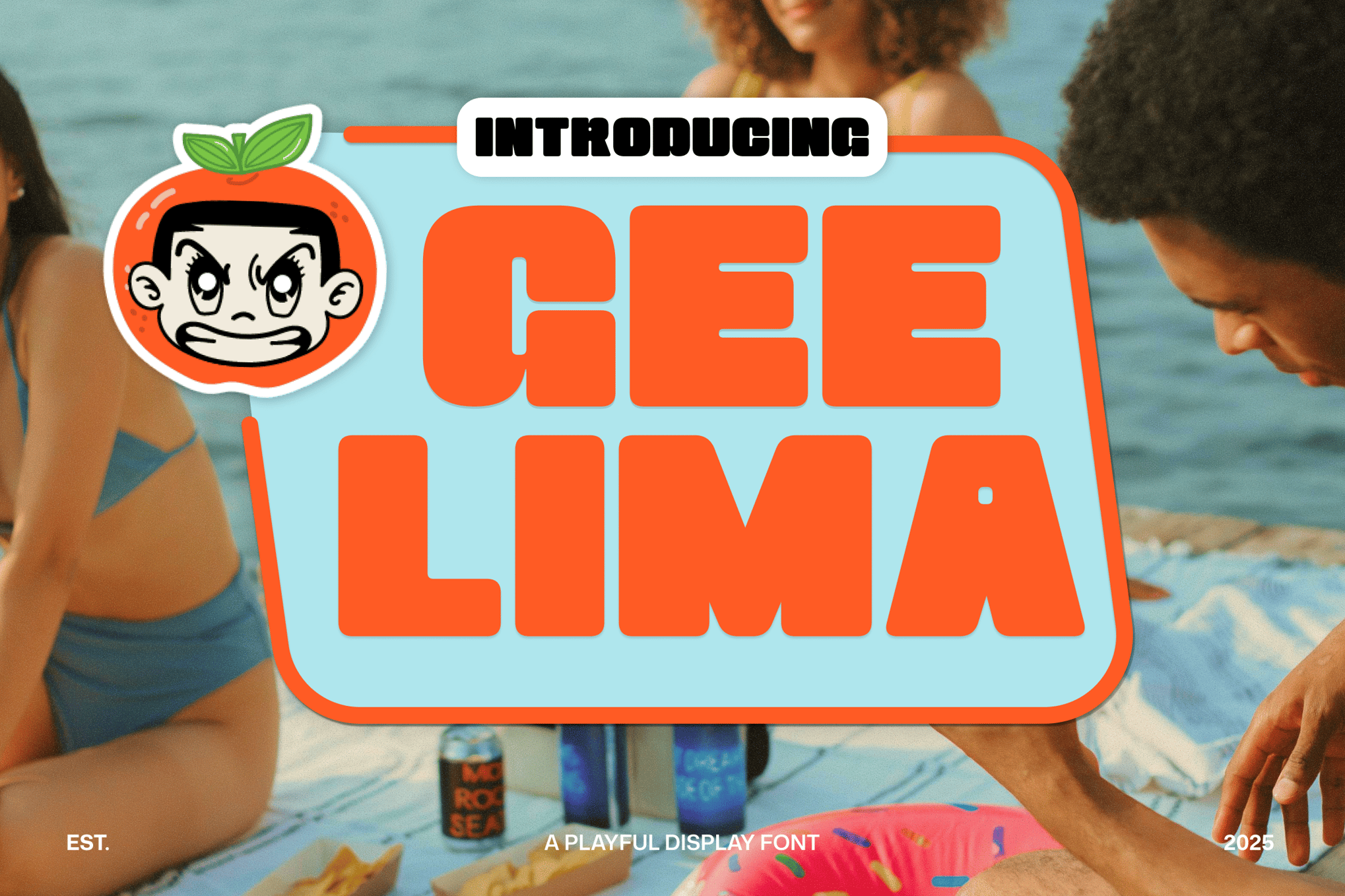 Geelima - Thick Display Font