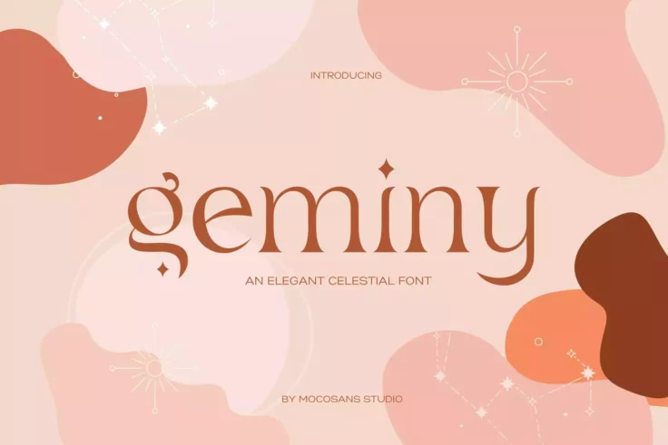 View Information about Geminy Retro Elegant Font