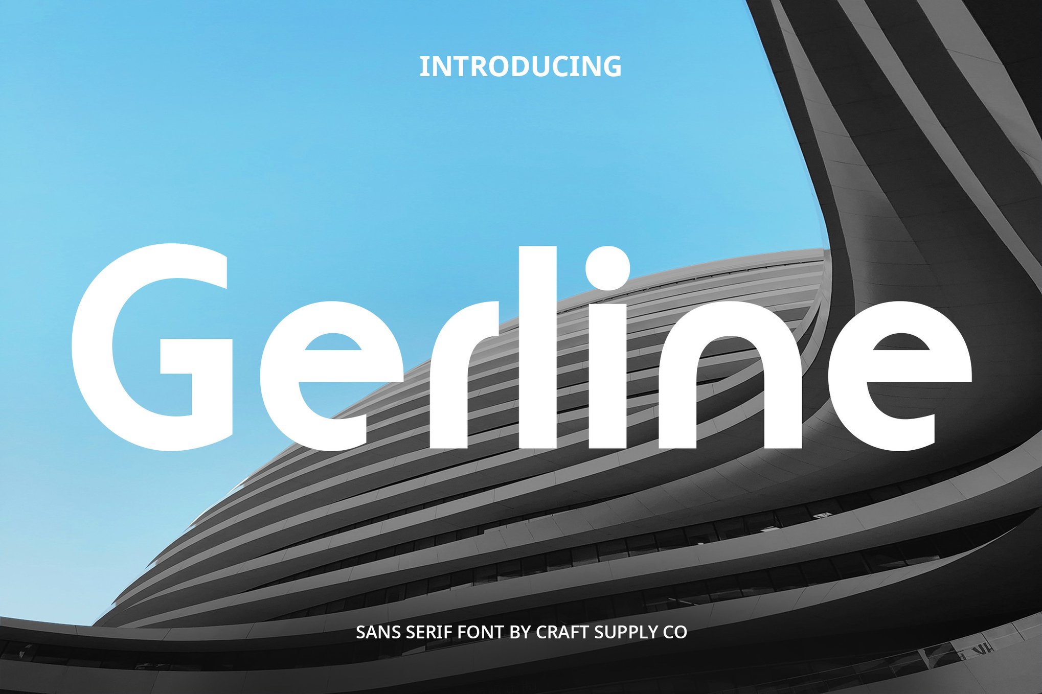 Gerline – Contemporary Real Estate Font