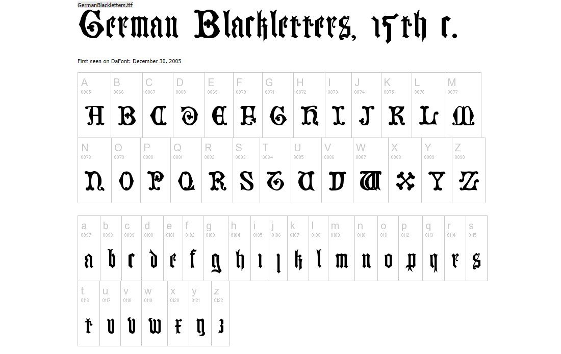 german-blackletters 35+ Best Blackletter Fonts design tips 