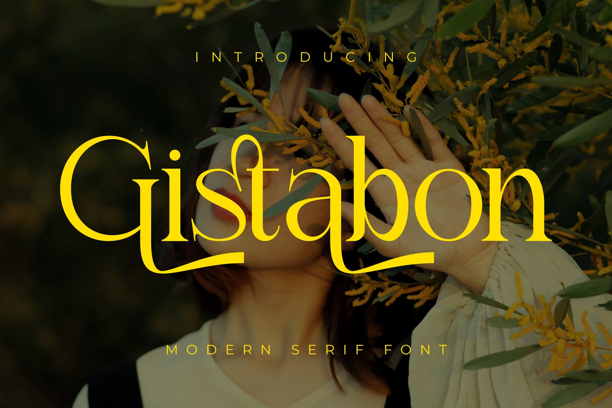 Gistabon - Modern Cinematic Font