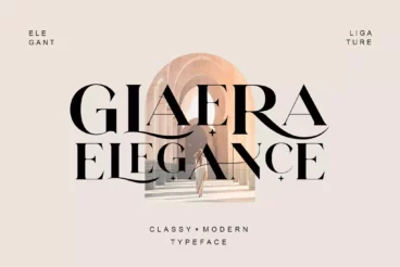 Glaera Elegance Modern Font