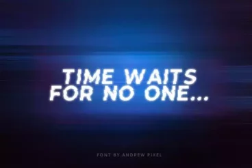 Second alternate image for Glitchy Cyberpunk Glitch Font