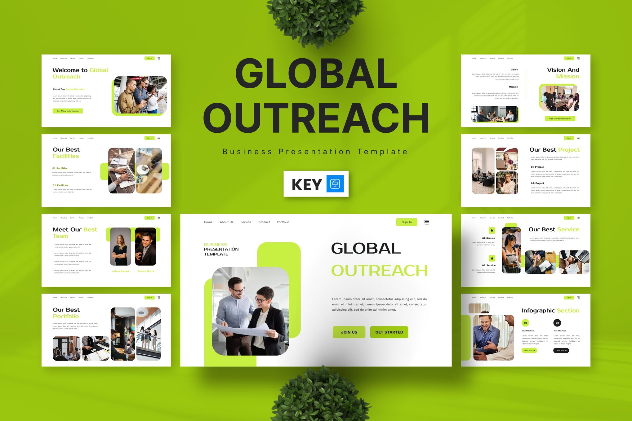 Global Outreach Keynote Template