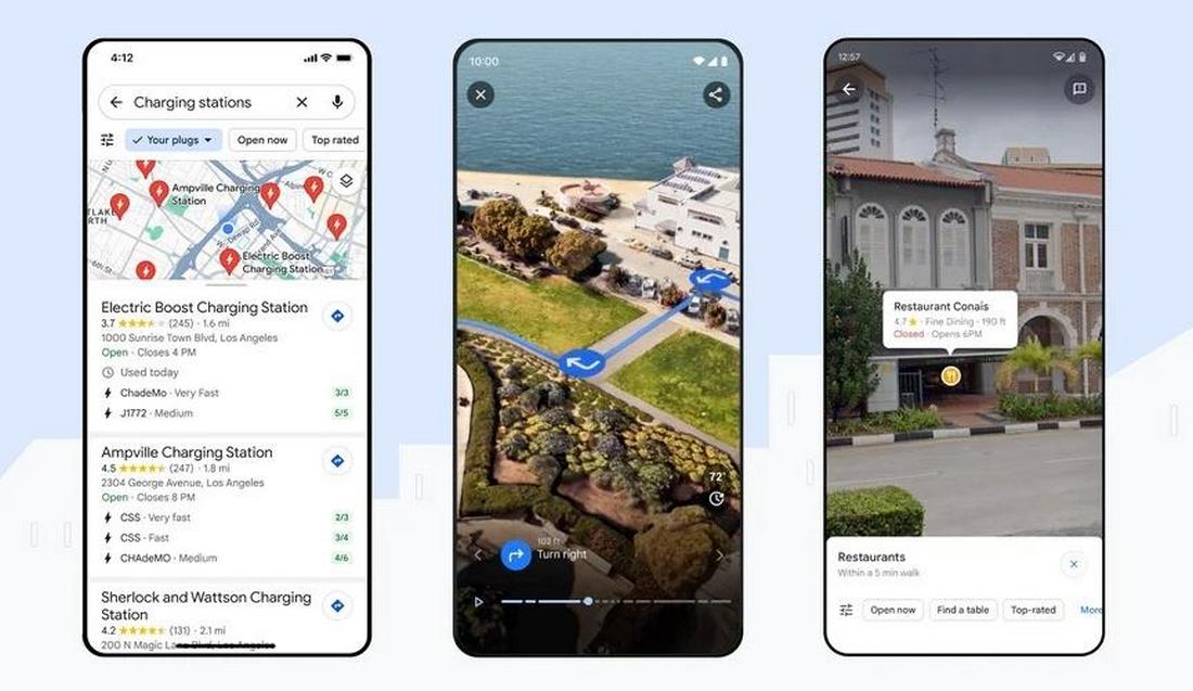 gmaps adaptive ui