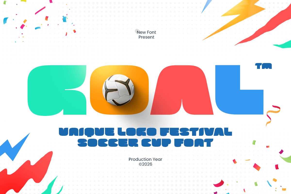 Goal - Creative Decorative Font