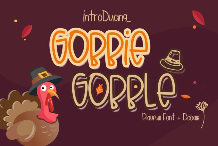 View Information about Gobbie Gobble Font