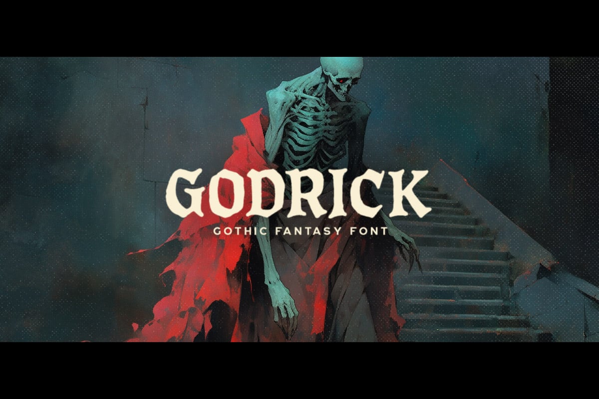Godrick - Fantasy Medieval Font