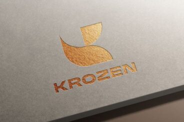 Más de 20 maquetas confiables de logotipos y tarjetas de presentación en lámina dorada