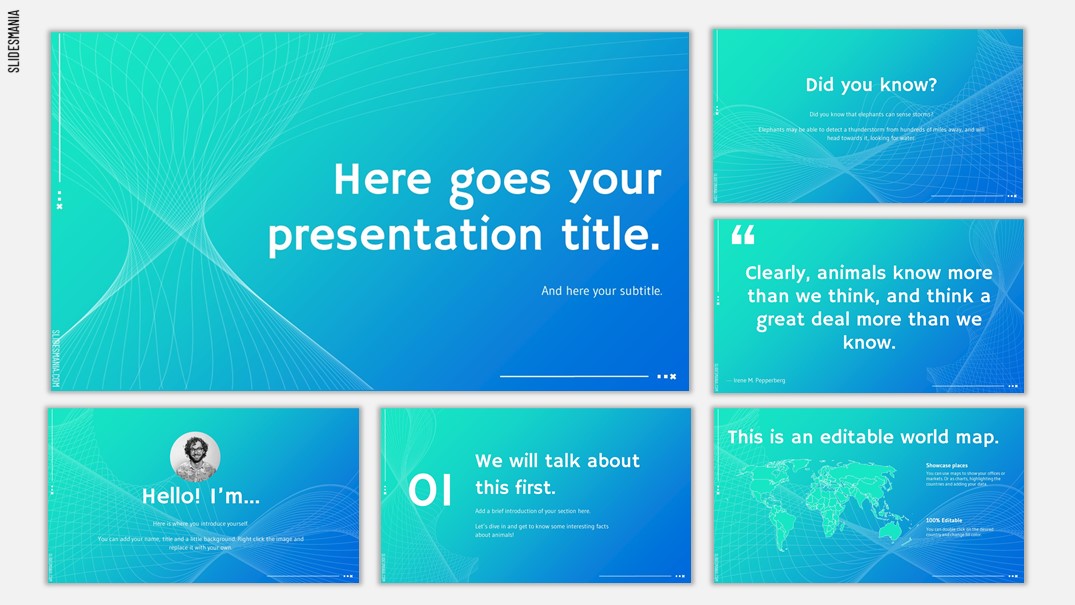 creative google slide presentation