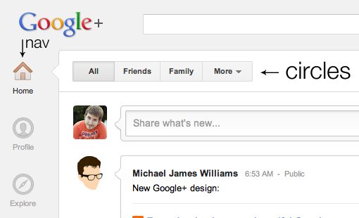 new google plus