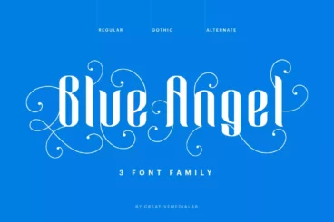 Blue Angel Gothic Font