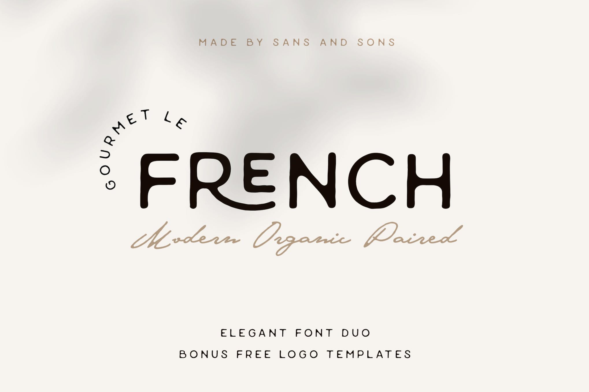 Gourmet Le French - Parisian Font