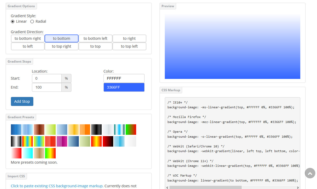 The Best CSS Gradient Generators for Designers | Design Shack