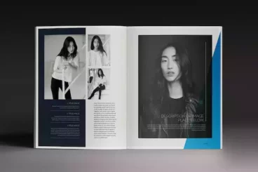 Second alternate image for Gradient Magazine Affinity Publisher Template