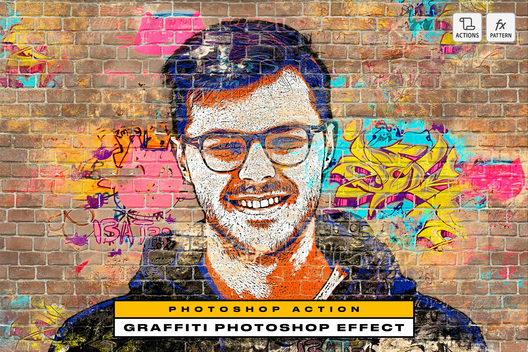 Graffiti Effect Photoshop Action