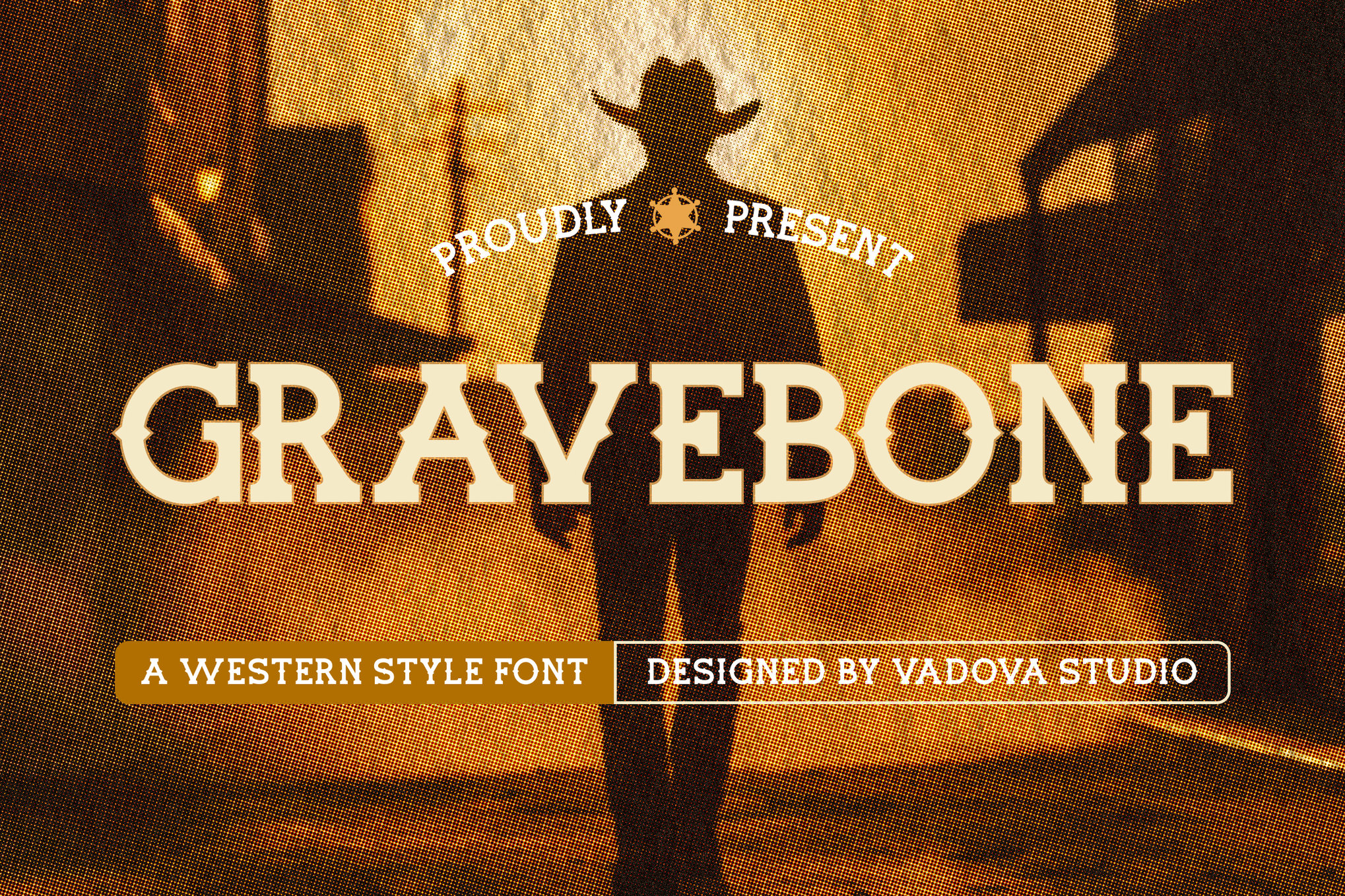 Gravebone - Western Style Font