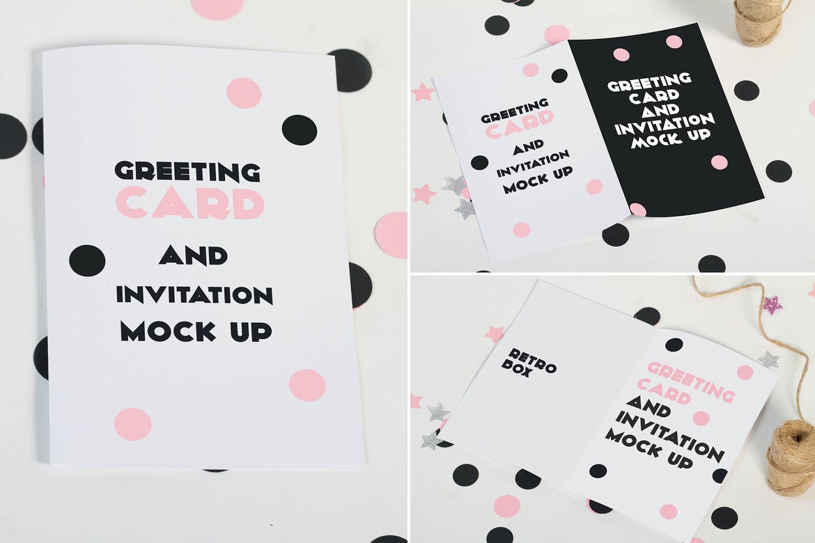 20+ Greeting Card Mockup Templates (Free & Premium) Design Shack
