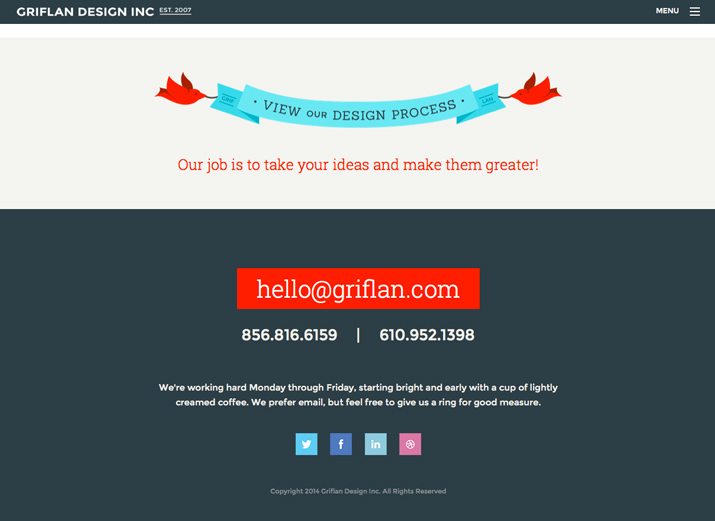 griflan 15 Tips for Creating a Great Website Footer design tips 