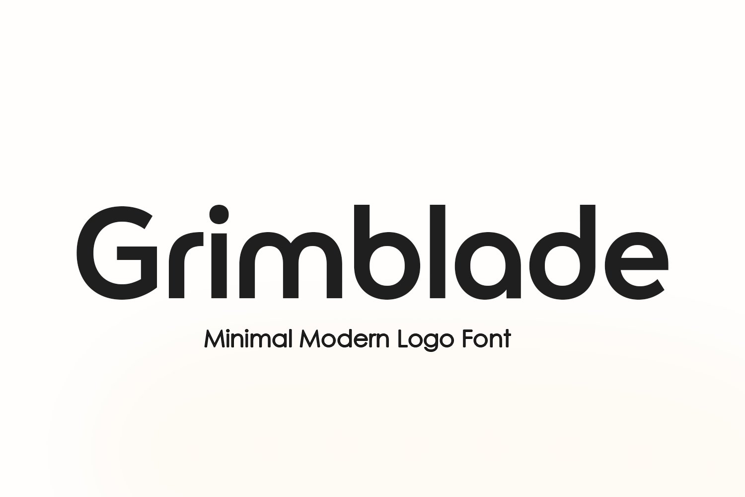 Grimblade - Creative Font for Brochures