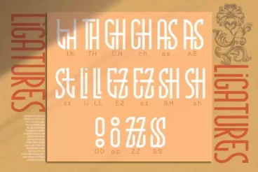 Second alternate image for Grosin Narrow Condensed Font