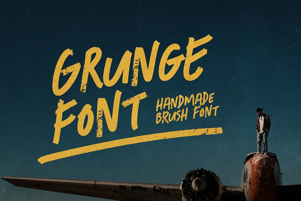Grunge - Freestyle Display Font