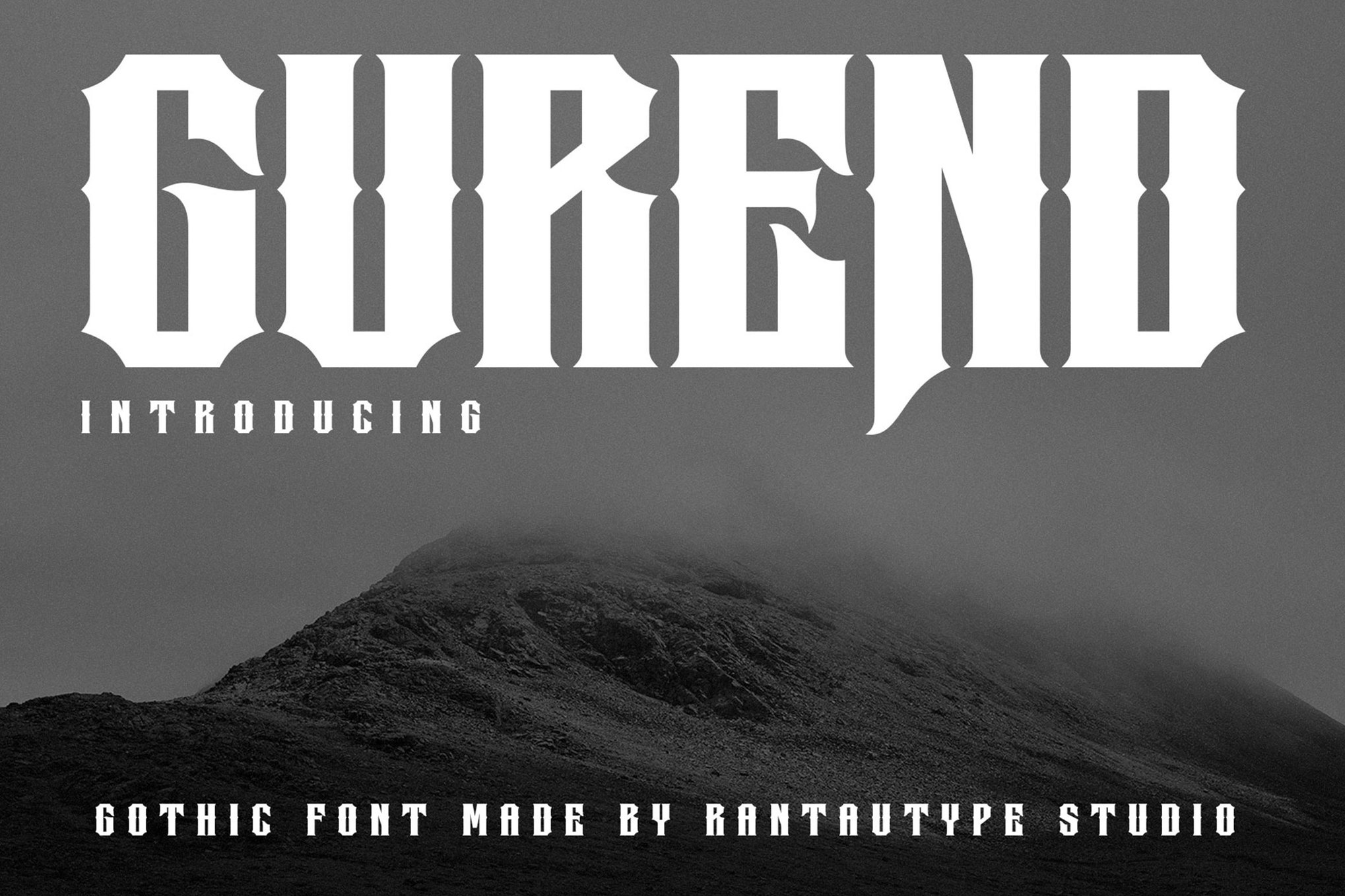 Gurend - Gothic Medieval Font