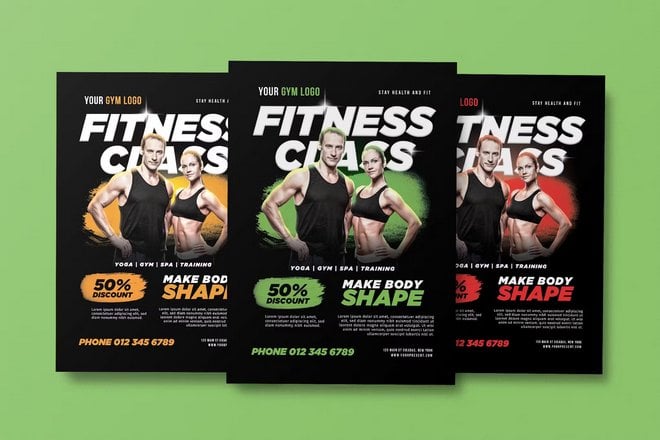 25+ Greatest Fitness center & Health Flyer Templates in 2024