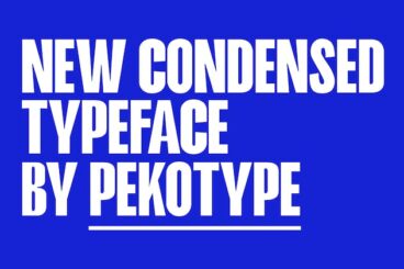 First alternate image for Hakobi Condensed Sans Font