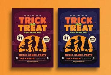 Halloween Flyer Templates Design Shack