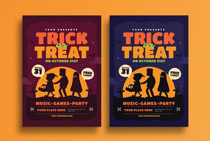 Halloween Flyer Templates Design Shack