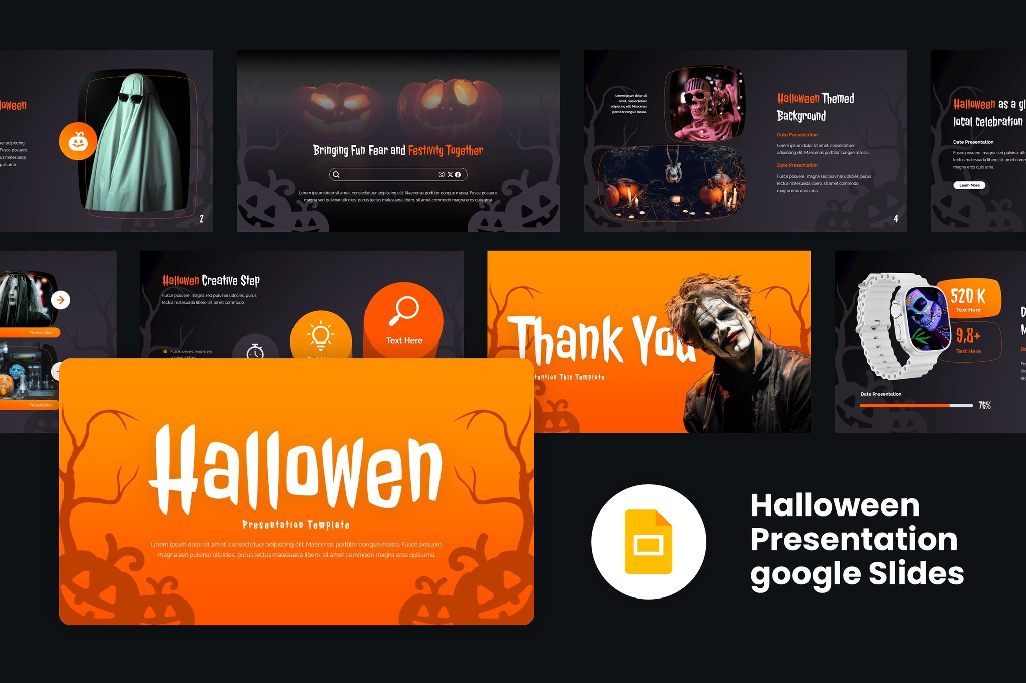 Halloween Google Slides Presentation Template