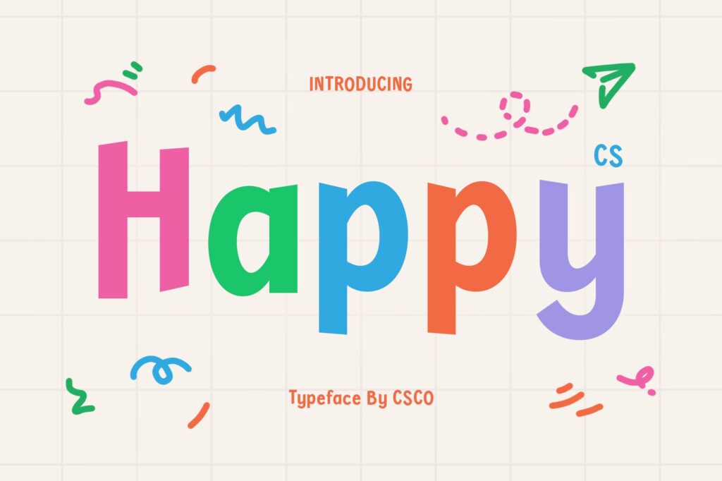 25+ Joyful & Happy Fonts for Cheerful Vibes | Design Shack