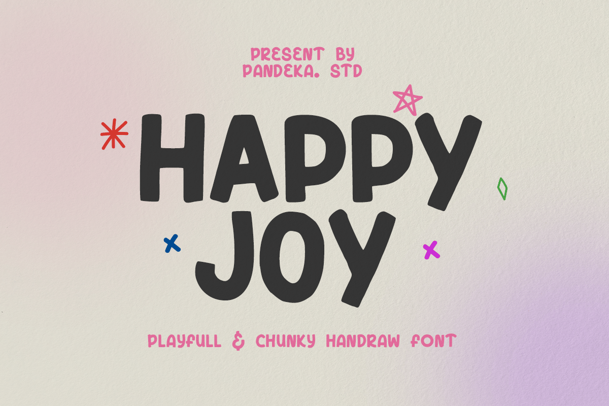 Happy Joy - Happy Birthday Font