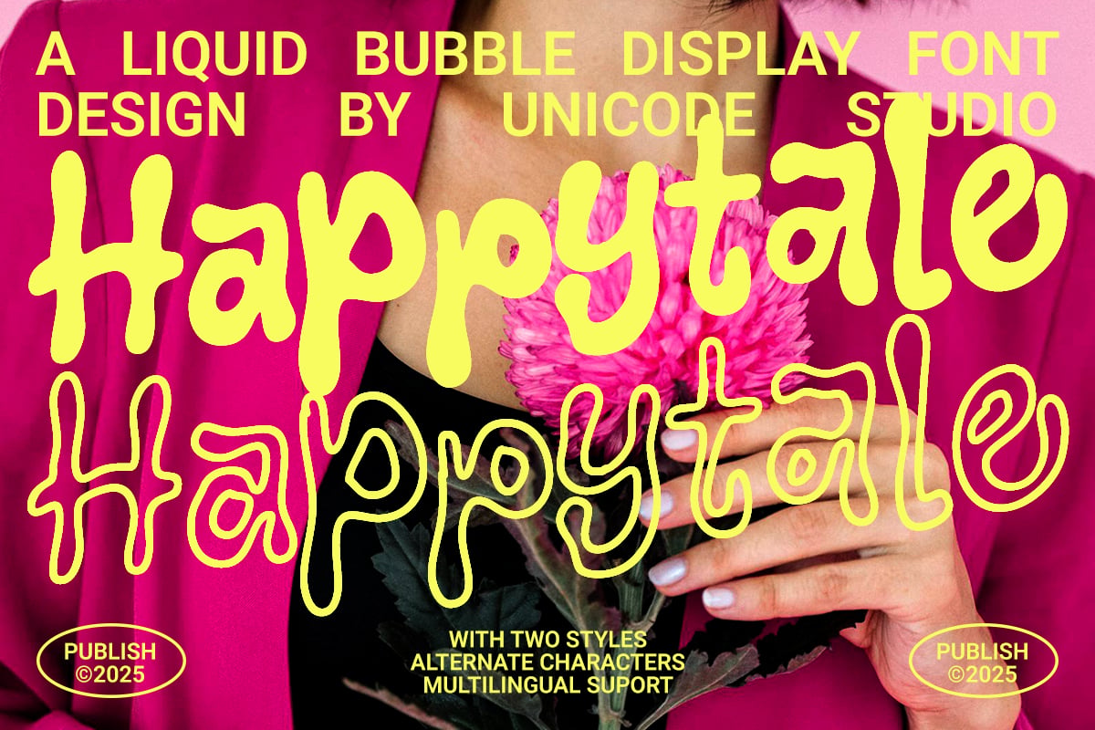 Happytale - Joyful Happy Font