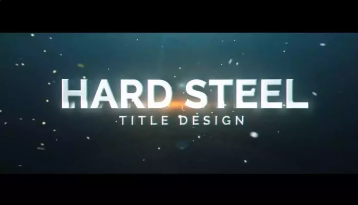 View Information about Hard Steel Premiere Pro Animated Title Template