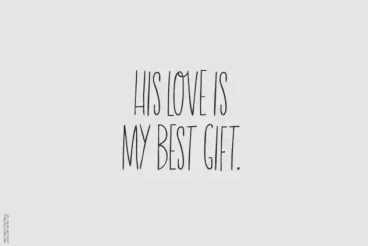 First alternate image for He Loves Me Sweet Skinny Font