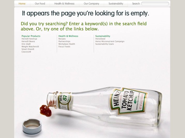 404 page