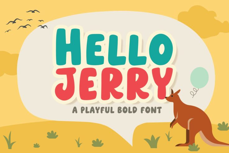 View Information about Hello Jerry Birthday Font