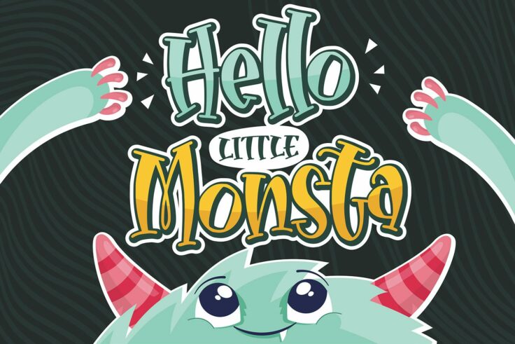 View Information about Hello Little Monsta Font