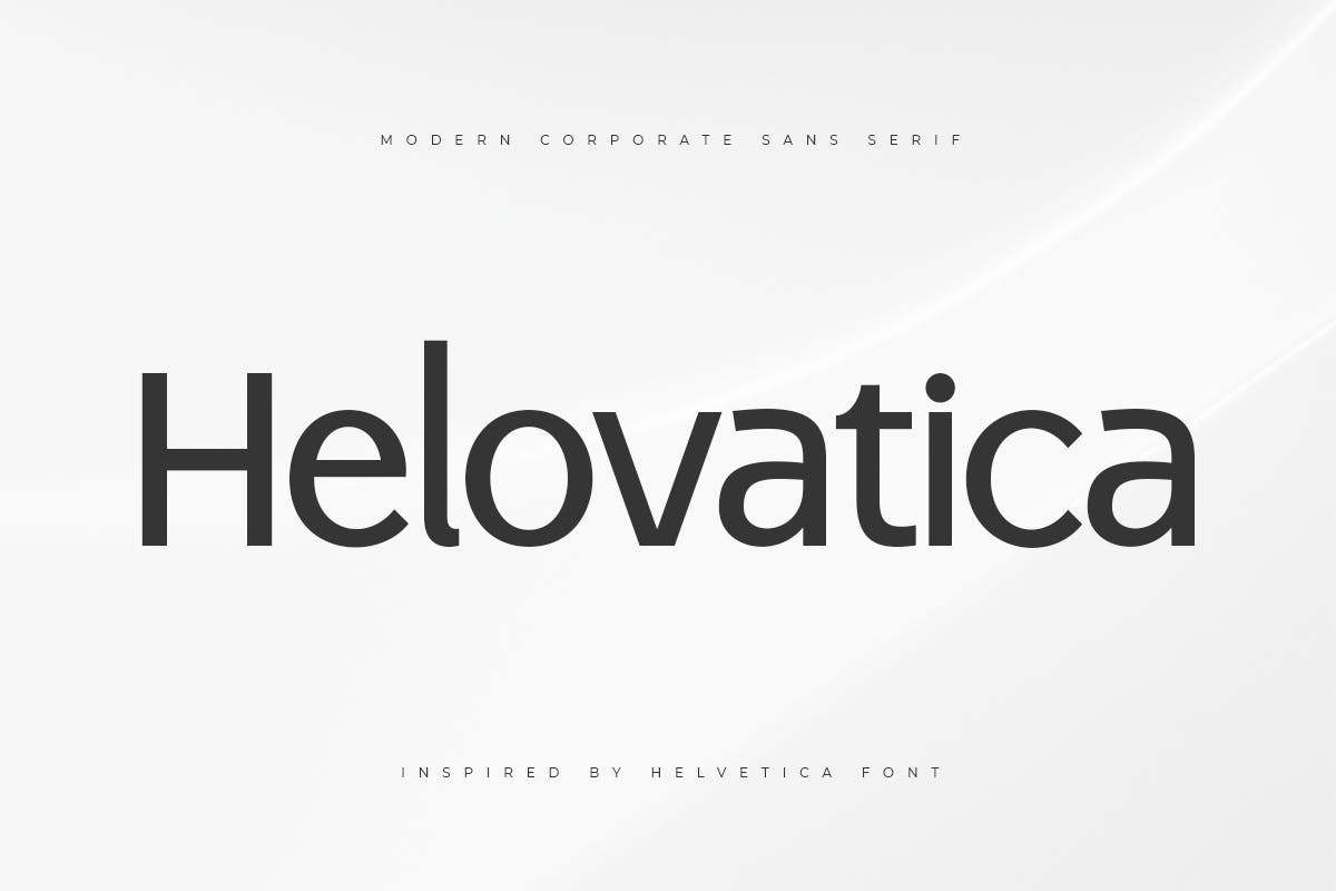 Helovatica Corporate Sans Serif