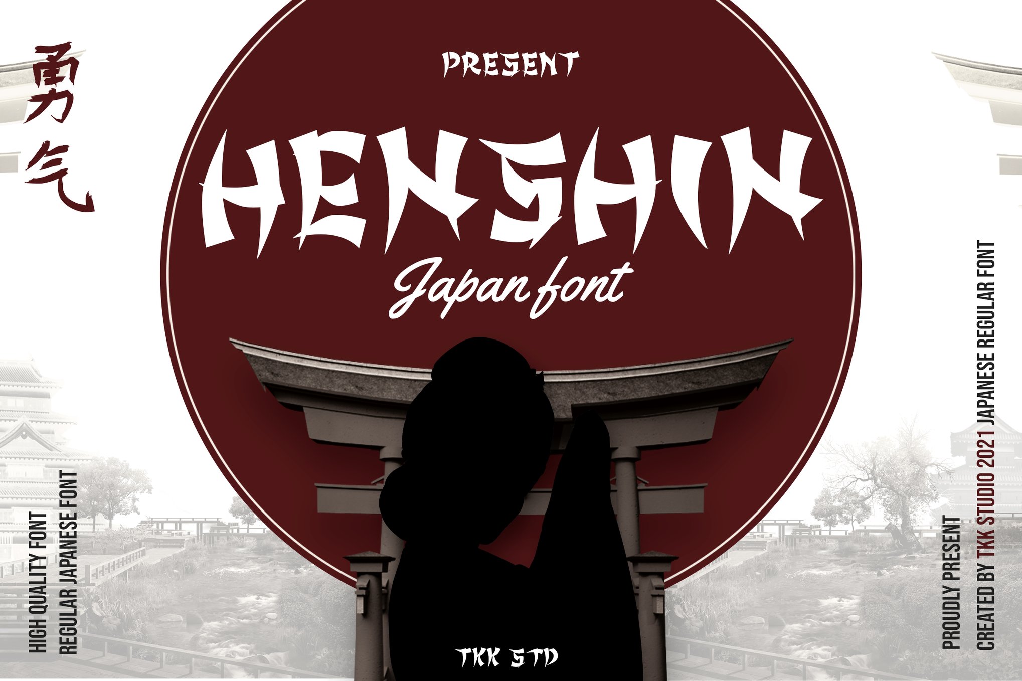 Henshin - Creative Samurai Font