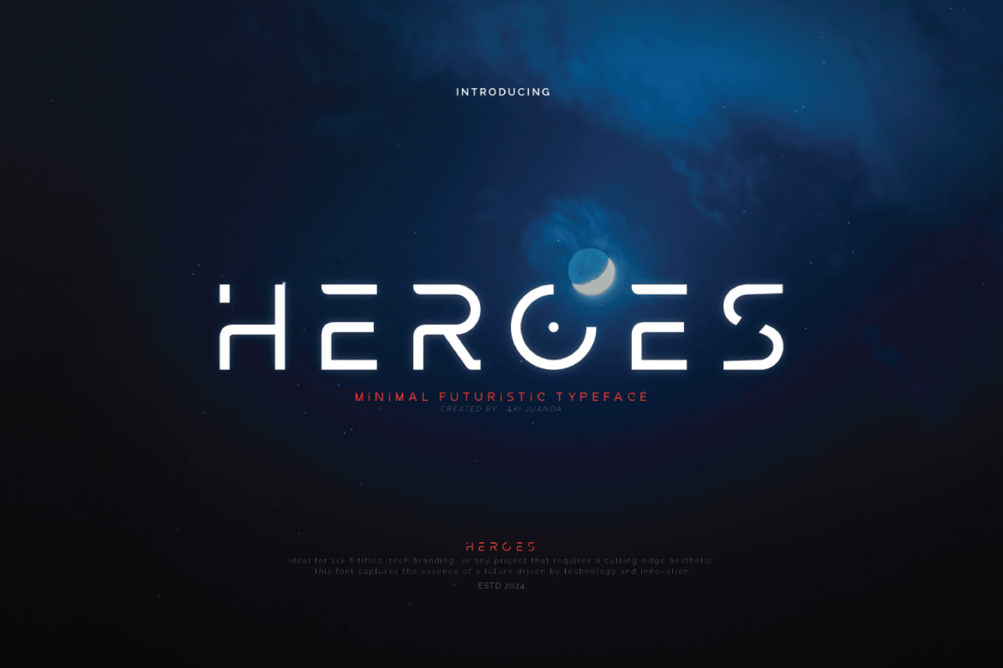 Heroes - Modern Superhero Font