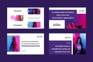 First alternate image for Hexana Trendy PowerPoint Presentation