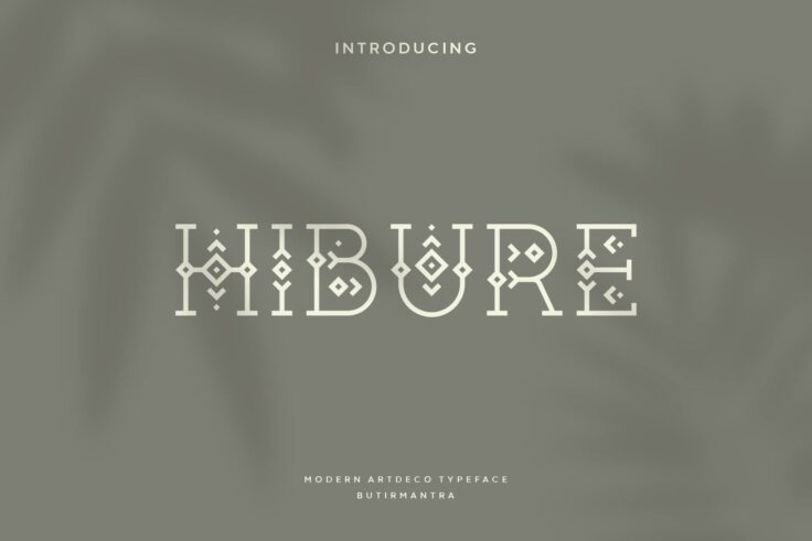 View Information about Hibure Aztec Style Font