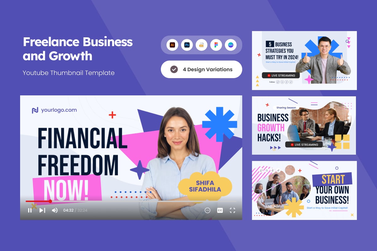 High-Conversion YouTube Thumbnail Templates