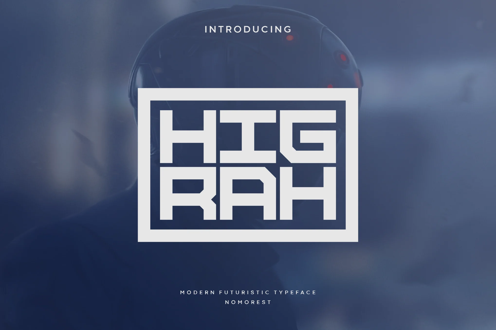 Higrah - Bold Square Font