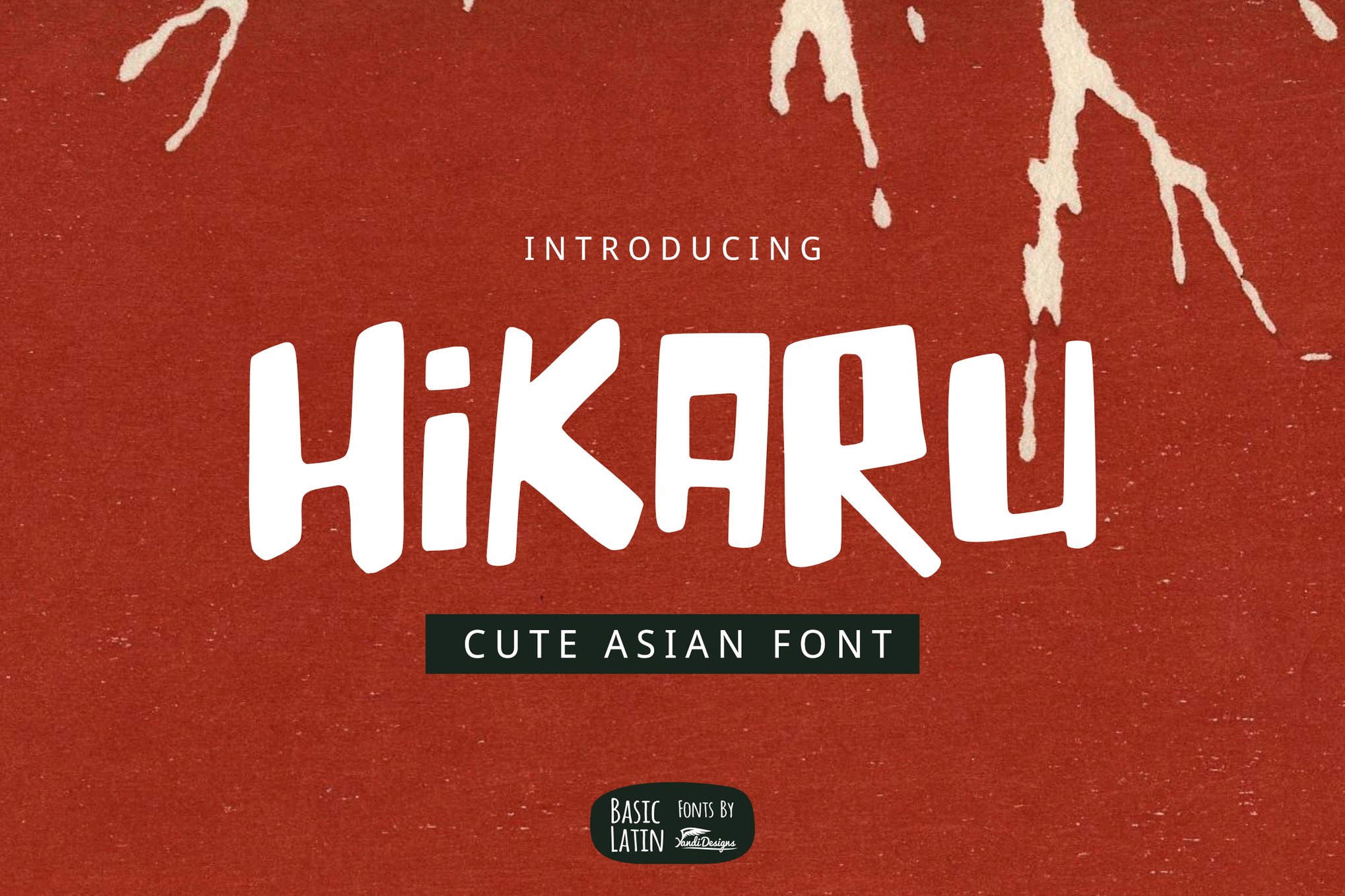 Hikaru Asian - Cute Kawaii Font
