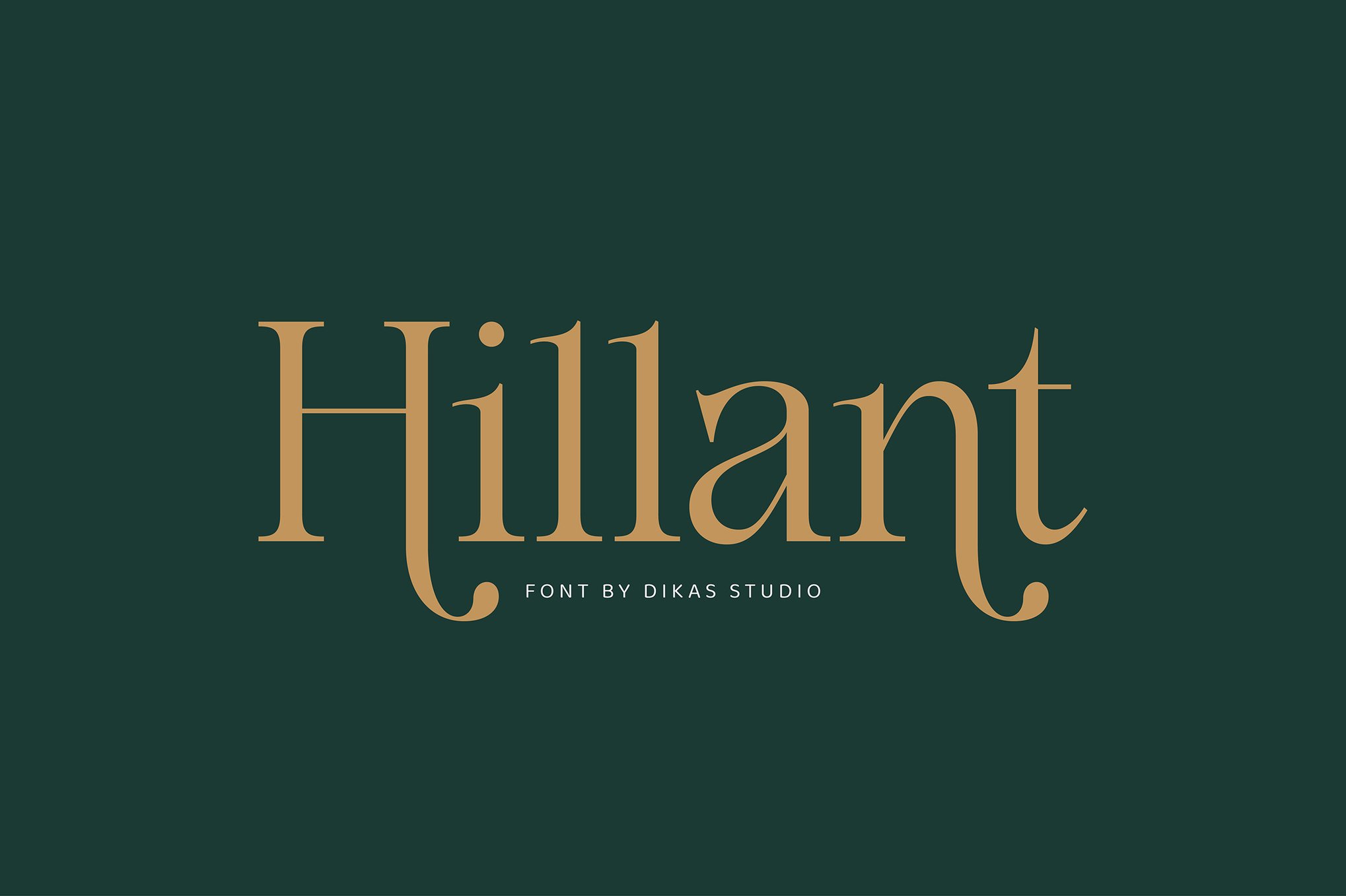 Hillant - Luxury Old Fashioned Font