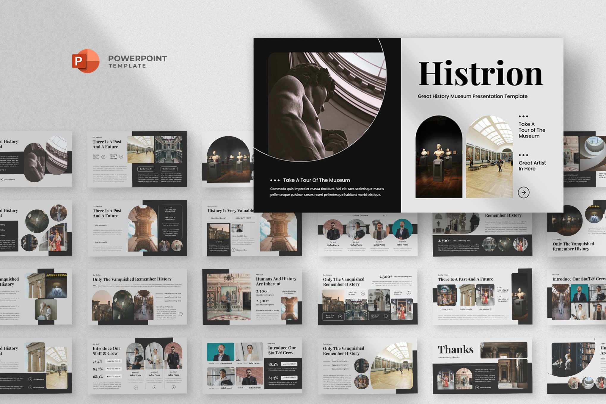 History Museum PowerPoint Template